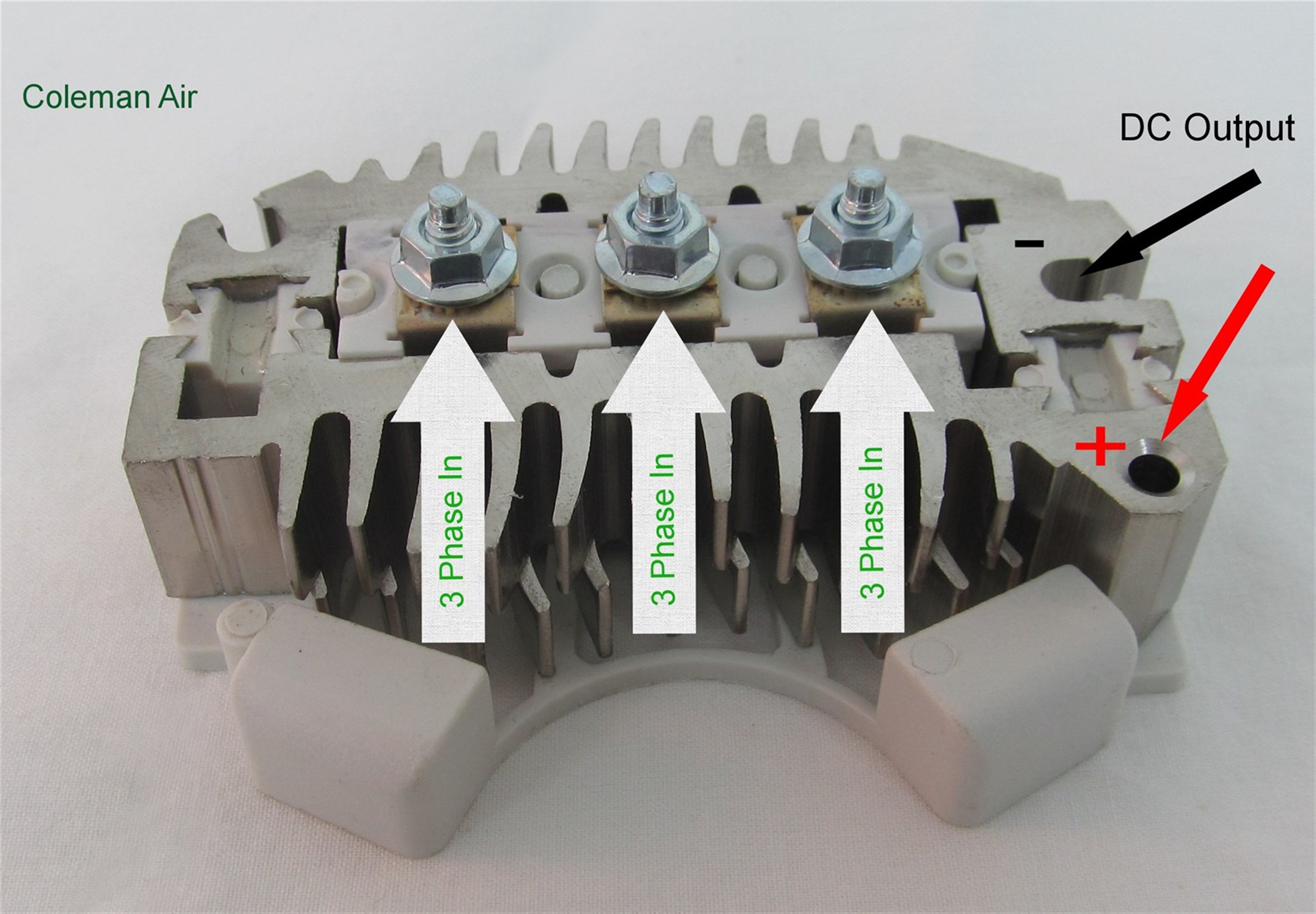 75 A AMP - 3 PHASE Bridge Rectifier AC  to DC  for WIND